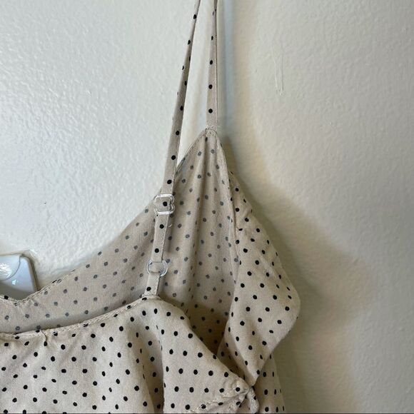 Dress| H&M| polka dots shirt dress| size XSmall - Picture 6 of 14